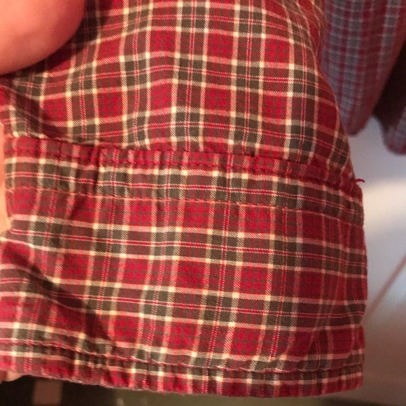 Woolrich Multicolor Plaid Long Sleeve Button Down Shirt Mens Large L - Picture 7 of 12